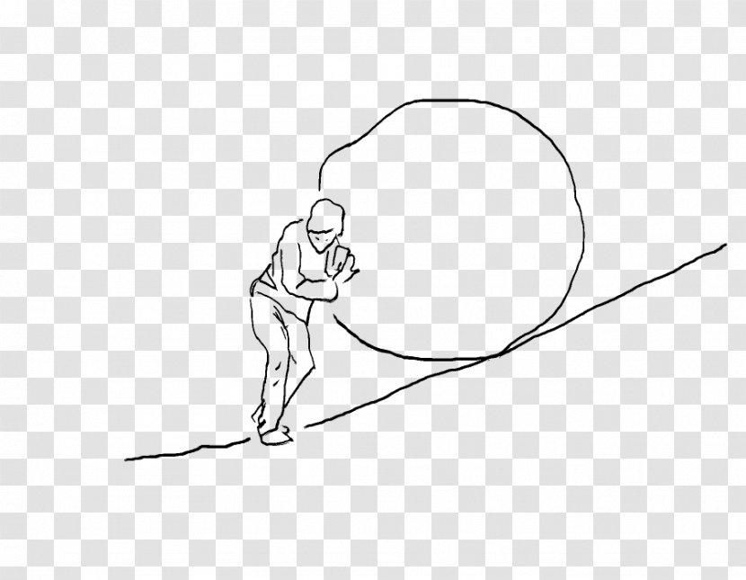 Finger Line Art Drawing Sketch - Tree - Never Trip 2 Times By A Stone Transparent PNG