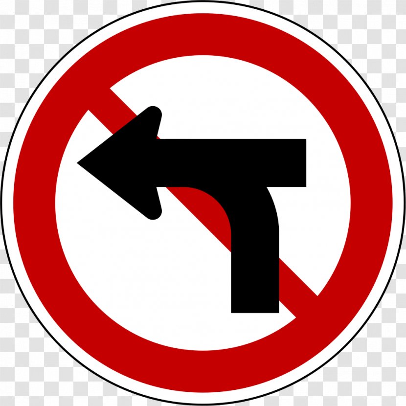Traffic Sign Road - Prohibition Of Vehicles Transparent PNG