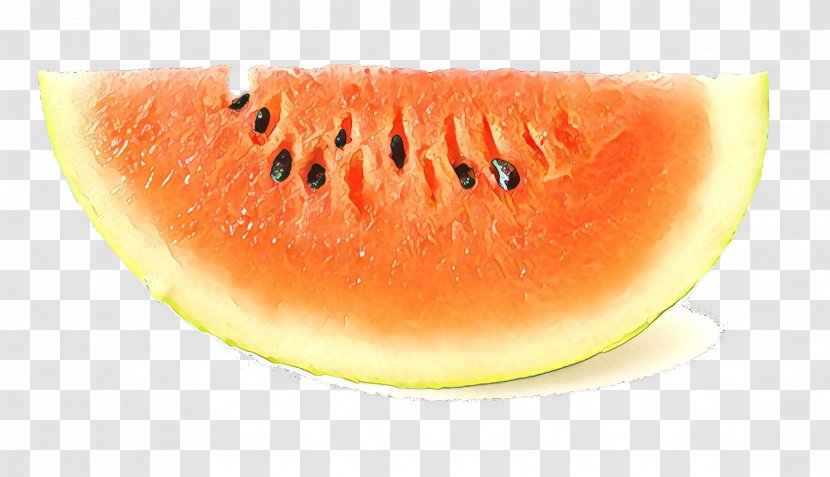 Watermelon Cartoon - Plant - Cantaloupe Smile Transparent PNG