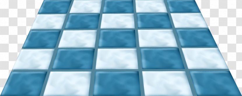 Flush Toilet Tile Clip Art - Blue - Floor Tiles Transparent PNG