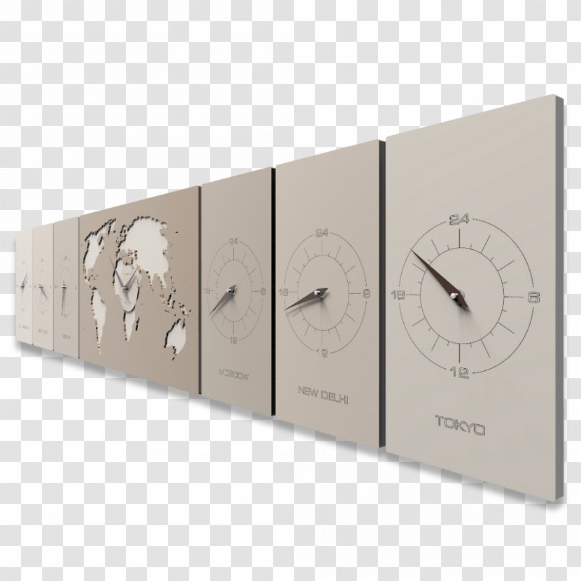 World Map Clock Time Zone - Catalog Transparent PNG