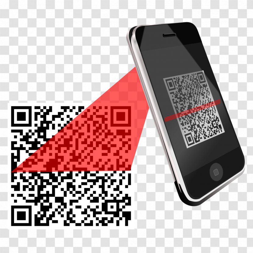 QR Code Image Scanner Barcode Reader - 128 - Scanned Cliparts Transparent PNG