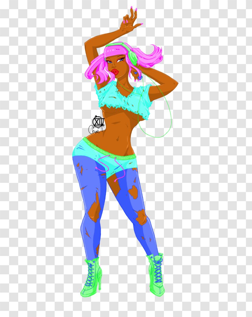 Costume Character - Dance Party Background Transparent PNG