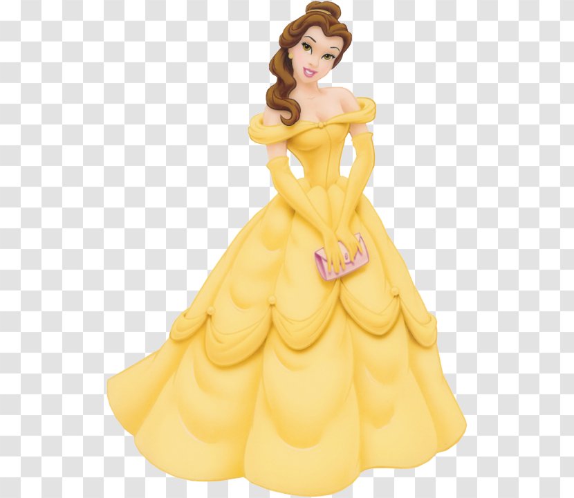 Belle Beast Disney Princess The Walt Company - Yellow - Uf Transparent PNG
