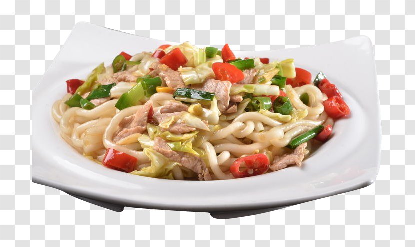 Pasta Salad Chinese Noodles Fried Lo Mein Spaghetti Alla Puttanesca - Cabbage, Potato Flour Transparent PNG