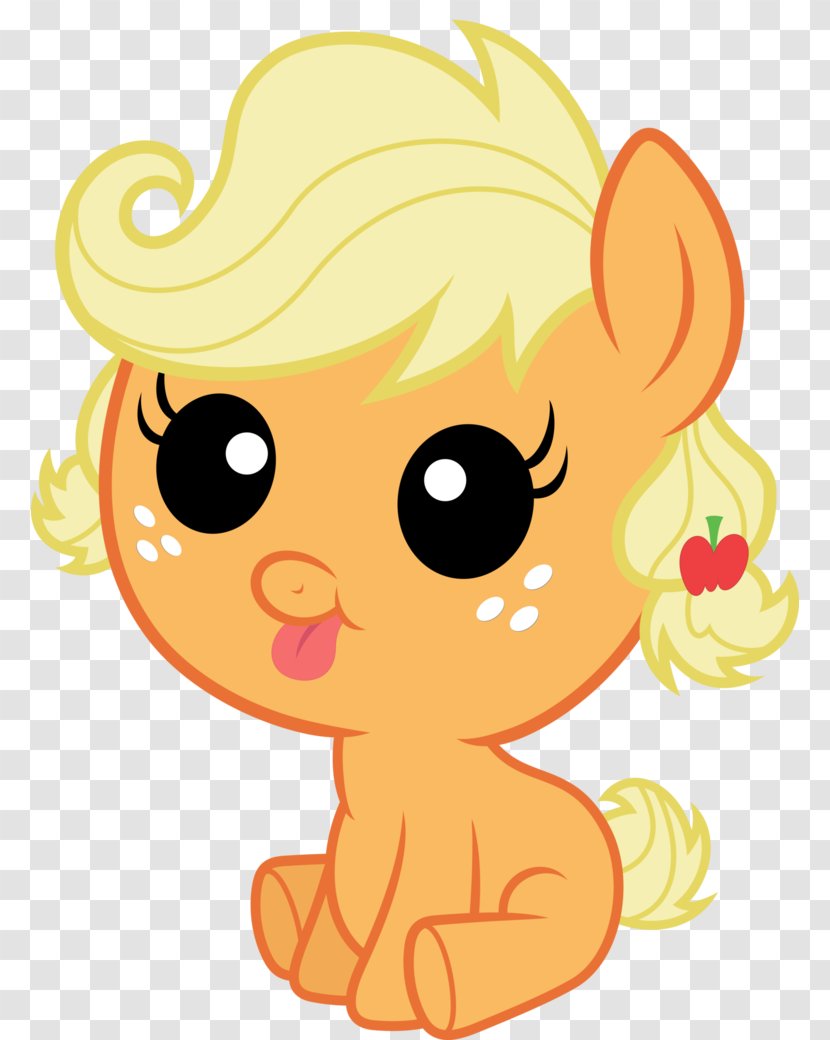 Applejack Rainbow Dash Pony Infant Image - Emoticon - Appa Vector Transparent PNG