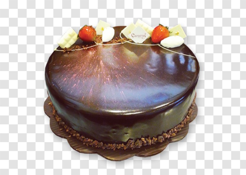 Chocolate Cake Sachertorte Mousse Macaron - Food Transparent PNG