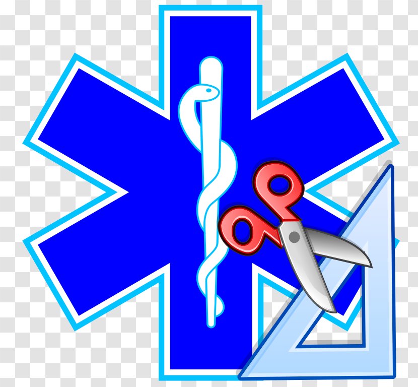 Star Of Life Emergency Medical Services Technician Paramedic - Responder - Work Transparent PNG