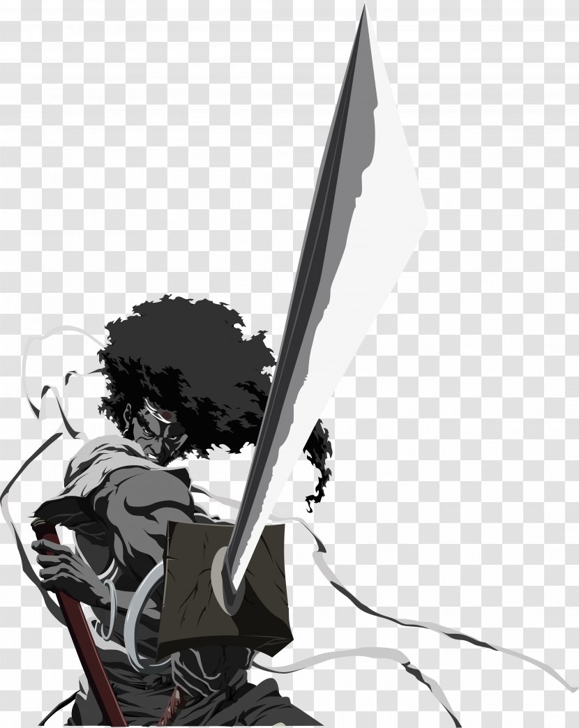 Afro Samurai: The Album Gintoki Sakata - Cartoon - Samurai Transparent PNG