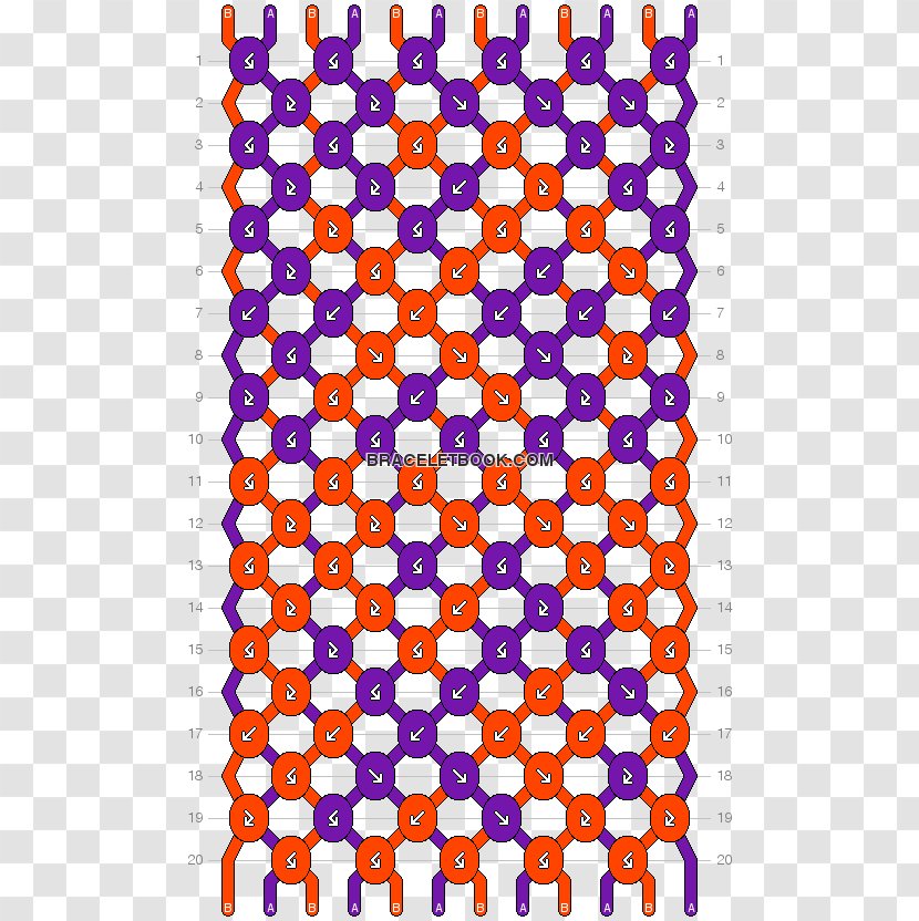 Friendship Bracelet Zigzag Jewellery Pattern - Art Transparent PNG