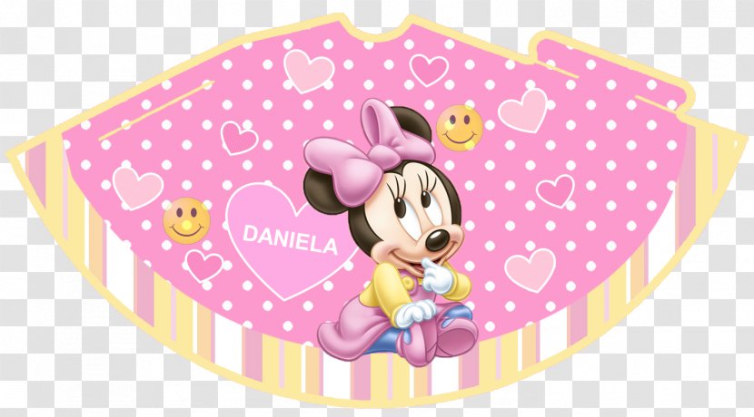 Minnie Mouse Mickey Birthday Bib Party - Child Transparent PNG