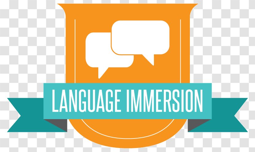 Language Immersion Logo Badge Transparent PNG
