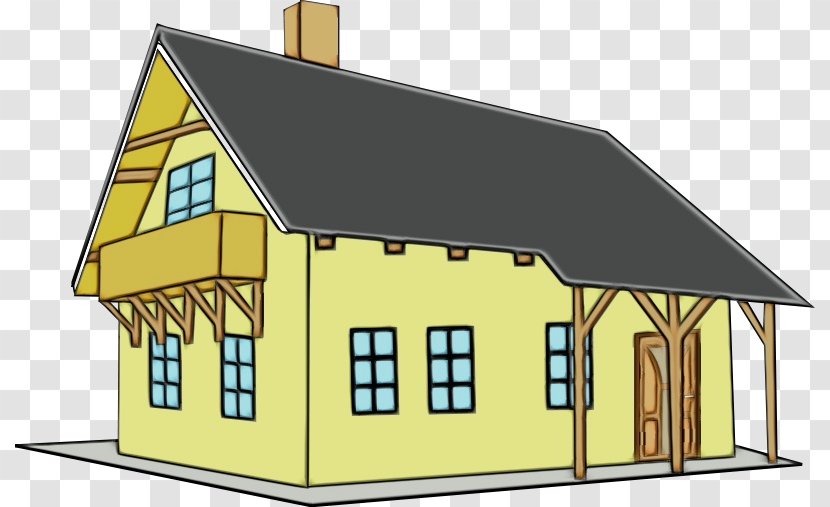 Home House Roof Property Building - Real Estate - Facade Transparent PNG