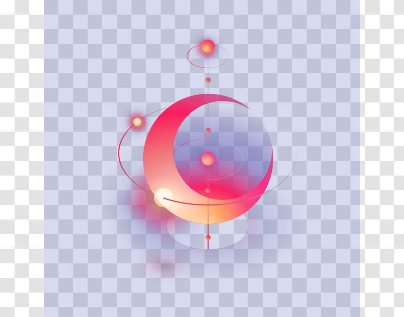 Light Circle Computer Wallpaper - Sphere - Creative Stage Neon Lamp Transparent PNG