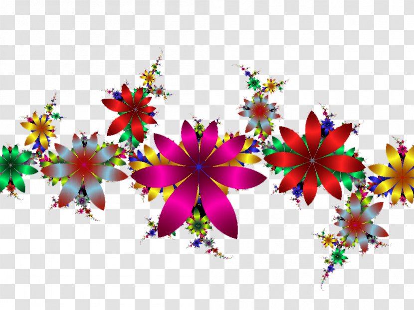 Flower Desktop Wallpaper Petal - Floral Design - Colorful Transparent PNG