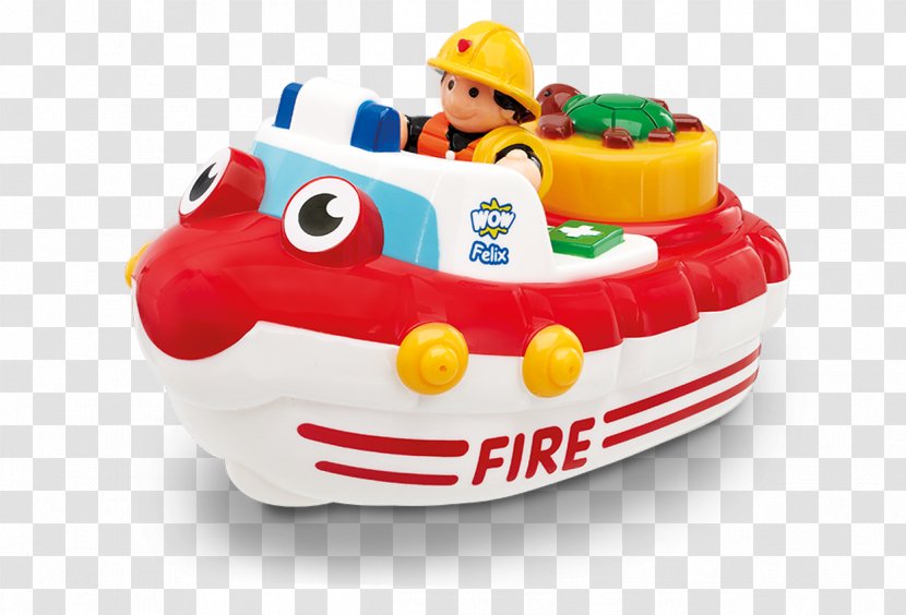 Toy Fireboat Tugboat Fire Emergency Transparent PNG