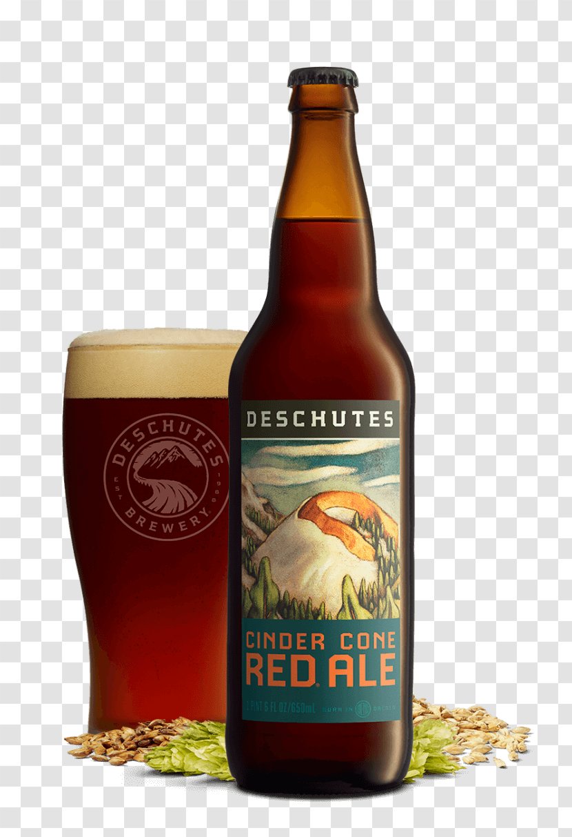 Irish Red Ale Wheat Beer Deschutes Brewery - India Pale Transparent PNG