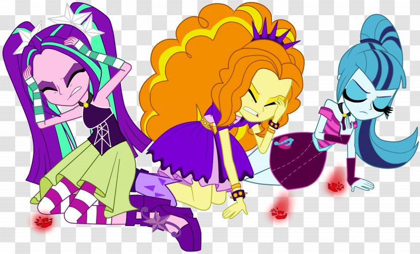 My Little Pony The Dazzlings Welcome To Show Bienvenidos Al - Equestria Girls Rainbow Rocks - Amulet Transparent PNG