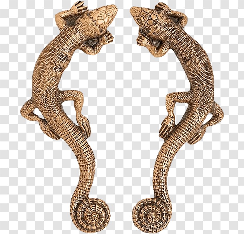 Reptile Bali Gold Bronze Body Jewellery Transparent PNG