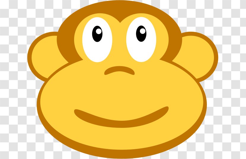 Emoticon Smiley Snout Clip Art - Beak - Monkey Clipart Transparent PNG