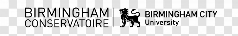 Birmingham Conservatoire Logo Brand Font - White - Design Transparent PNG