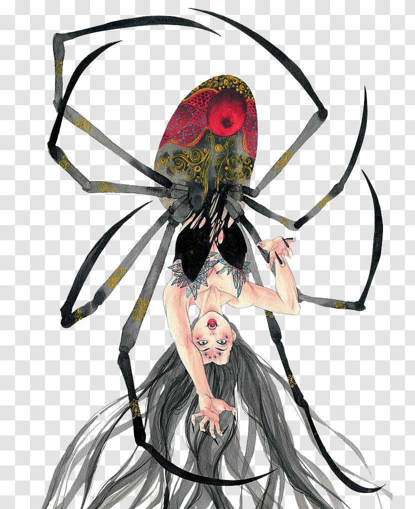 Journey To The West Spider U0e01u0e32u0e23u0e4cu0e15u0e39u0e19u0e0du0e35u0e48u0e1bu0e38u0e48u0e19 Comics Transparent PNG