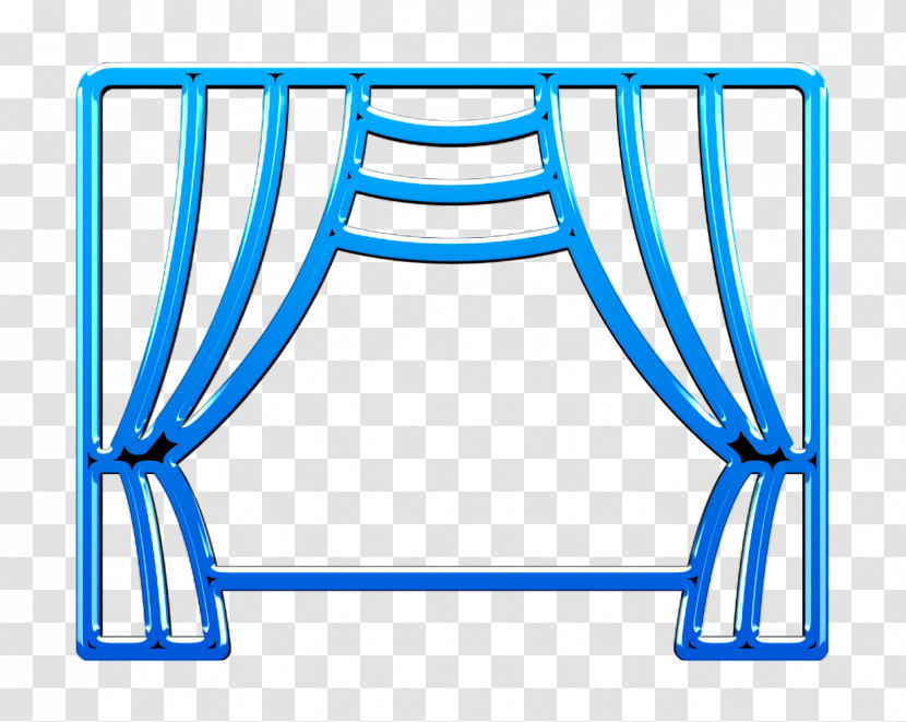 City Places Icon Theatre Curtains Icon Show Icon Transparent PNG