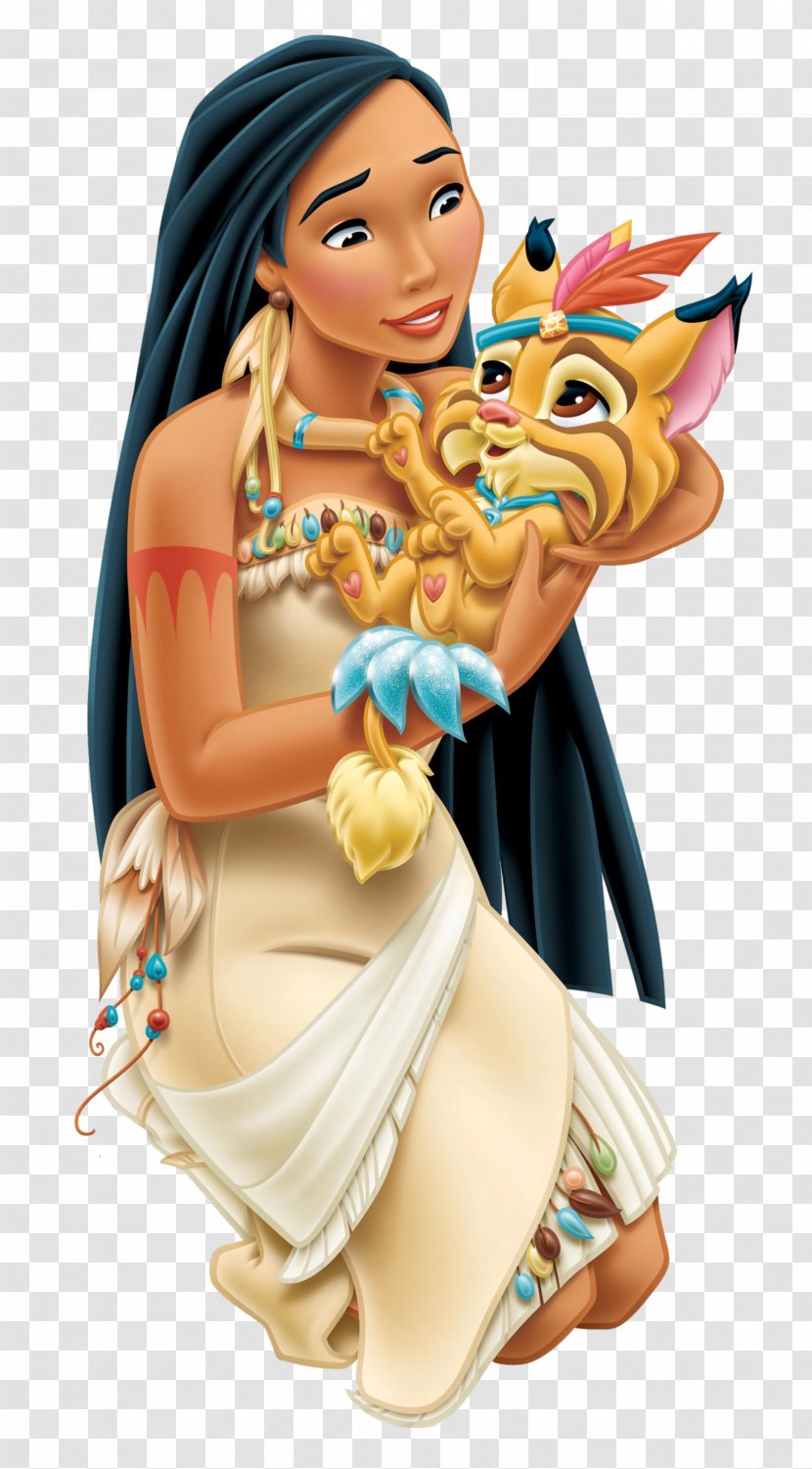 Pocahontas Rapunzel Belle Ariel Disney Princess - Cliparts Transparent PNG