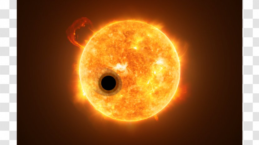 Exoplanet Hubble Space Telescope WASP-107b Science - Orange - Planet Transparent PNG