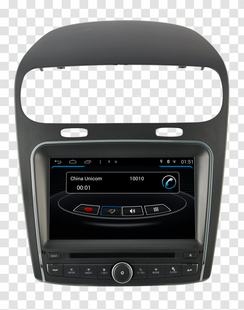 2012 Dodge Journey GPS Navigation Systems Fiat Freemont Car Transparent PNG