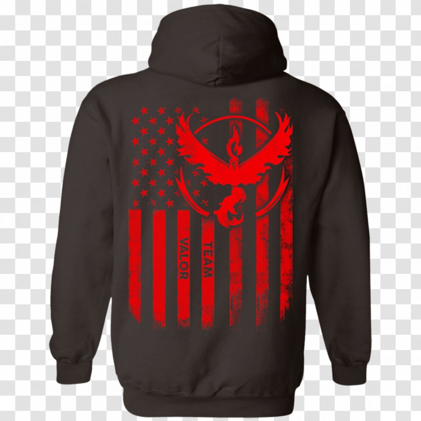 Hoodie T-shirt Sweater Clothing - Jacket - Squad Flag Transparent PNG