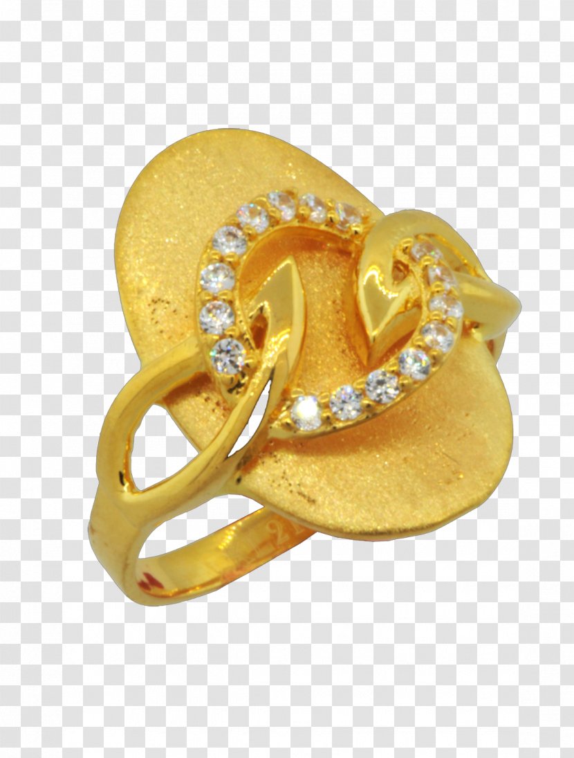 Body Jewellery Gold Amber Diamond Transparent PNG