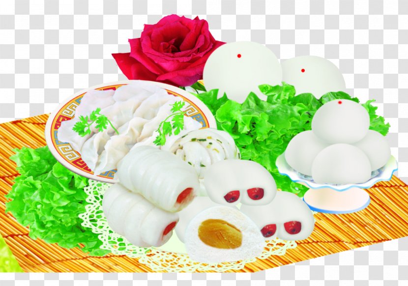 Baozi Mantou Stuffing Cocido Dumpling - Food - Cartoon Steamed Buns Transparent PNG