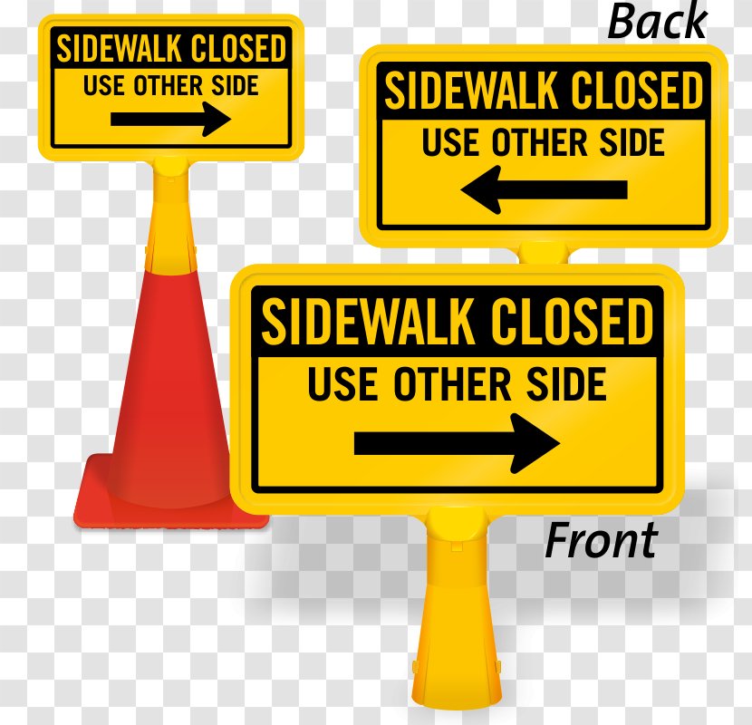 Traffic Sign Manual On Uniform Control Devices Arrow Sidewalk Transparent PNG
