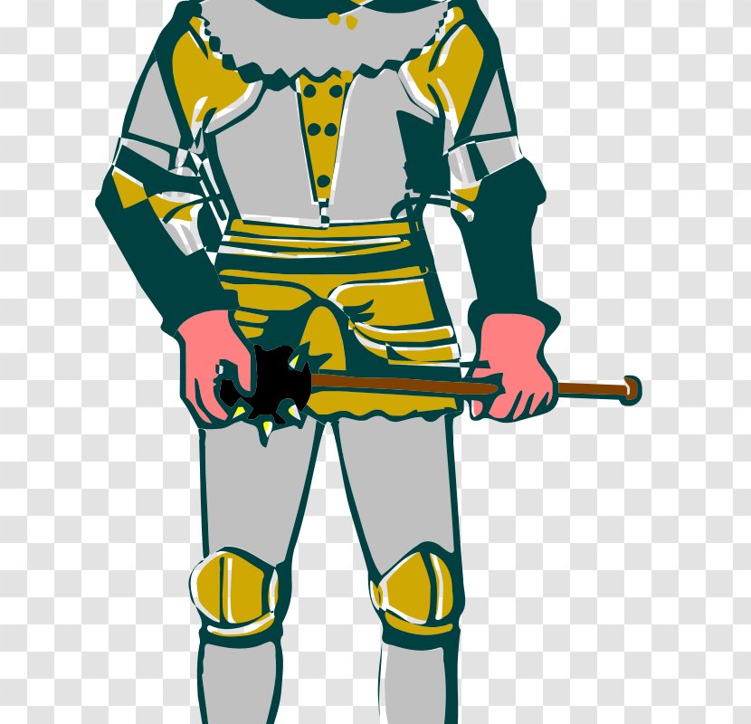 Middle Ages Knight Clip Art - Drawing - Vector Transparent PNG