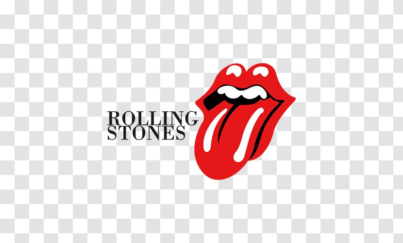 The Rolling Stones Rock Logo Musical Ensemble - Cartoon Transparent PNG