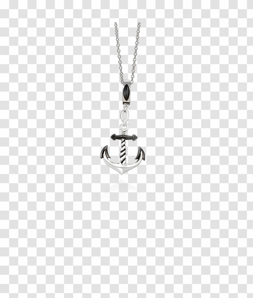 Jewellery Charms & Pendants Locket Necklace Silver - Fashion - Anchor Transparent PNG