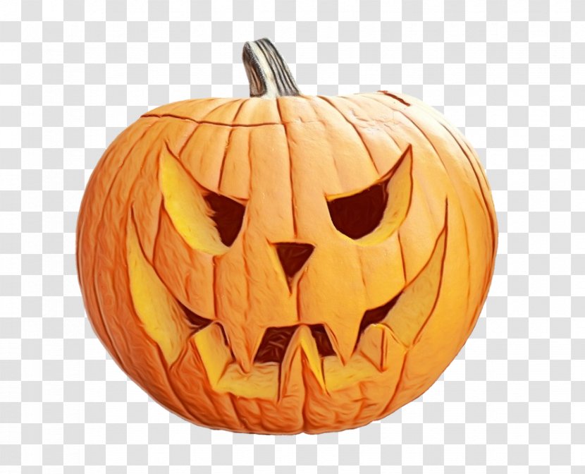 Jack-o'-lantern Vegetable Carving Pumpkin Halloween - Art - Winter Squash Transparent PNG