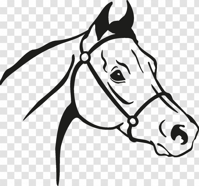 Arabian Horse Mustang Clip Art Vector Graphics Stallion - Head - Icon Transparent PNG