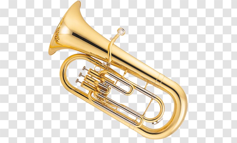 Saxhorn Euphonium Cornet Tuba Trumpet - Frame Transparent PNG