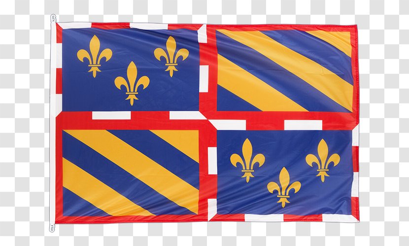 Cross Of Burgundy Flag France Drapeau De La Bourgogne - Tree Transparent PNG