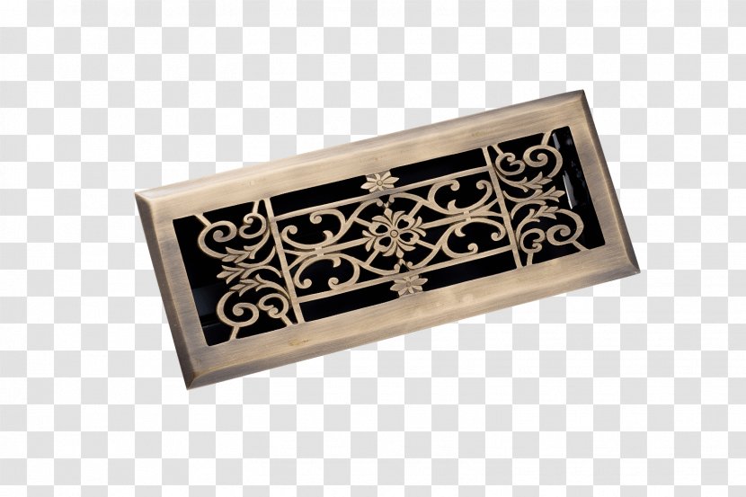 Register Floor Brass Bronze - Ceiling - Antique Transparent PNG