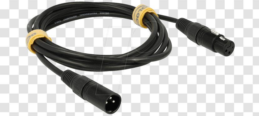 Coaxial Cable XLR Connector Electrical Microphone - Data Transmission Transparent PNG