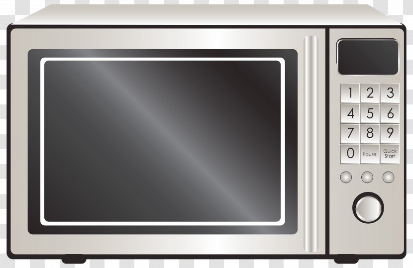 Microwave Ovens Clip Art - Kitchen Appliance Transparent PNG