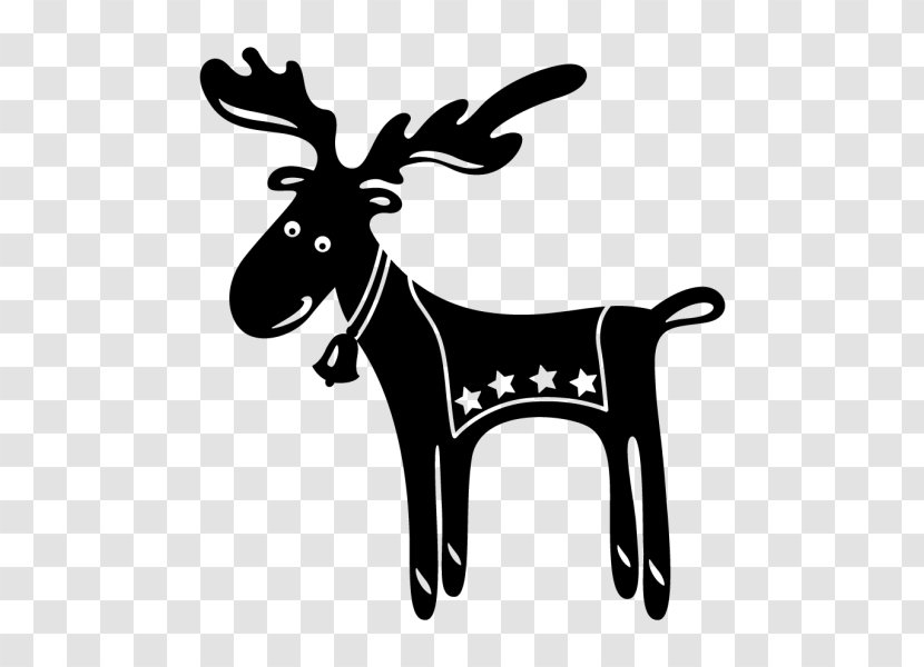 Reindeer Moose Christmas - Santa Claus - Always Kiss Me Goodnight Transparent PNG