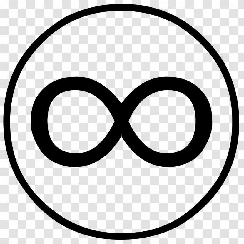 Acid-free Paper Pulp Infinity Symbol - Line Art Transparent PNG