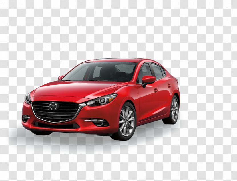 2017 Mazda3 Car SkyActiv Manual Transmission - Red - Mazda Transparent PNG