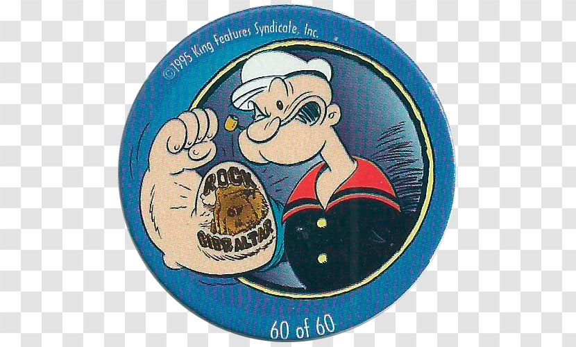 Popeye Rock Of Gibraltar Bluto Cartoon Recreation - Mania - Olive Transparent PNG