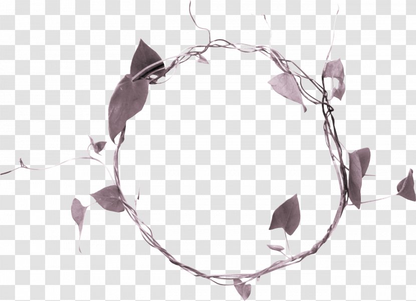 Leaf Download Circle - Beautiful Foliage Ring Transparent PNG