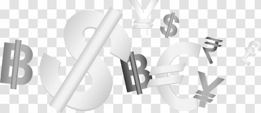 Coin Grey Black And White - Gray Decoration Transparent PNG